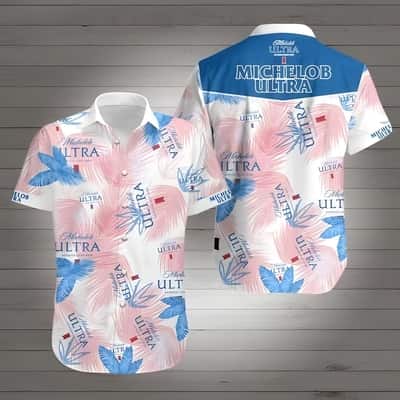 Michelob Ultra Beer Hawaiian Shirt Best Beach Gift