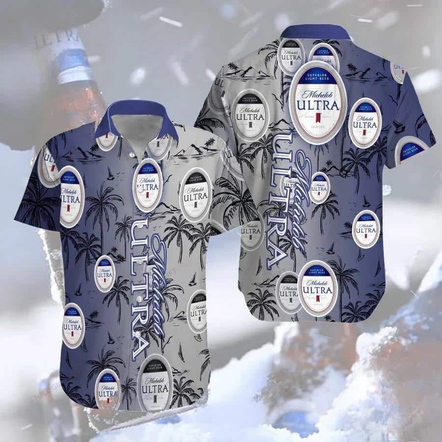 Michelob Ultra Hawaiian Shirt Unusual Gift For Beer Lovers Michelob Ultra Hawaiian Shirt Unusual Gift For Beer Lovers