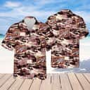Schlitz Beer Sea Island Pattern Hawaiian Shirt
