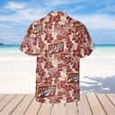 Schlitz Beer Hawaiian Shirt Tropical Flower Pattern Beach Lovers Gift