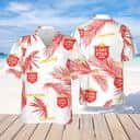 Lone Star Beer Tropical Palm Leaves Hawaiian Shirt Lone Star Beer Tropical Palm Leaves Hawaiian Shirt