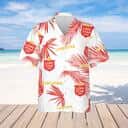 Lone Star Beer Tropical Palm Leaves Hawaiian Shirt Lone Star Beer Tropical Palm Leaves Hawaiian Shirt