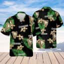 Guinness Hawaiian Shirt Hibiscus Flower Palm Leaf Gift For Beach Trip Guinness Hawaiian Shirt Hibiscus Flower Palm Leaf Gift For Beach Trip