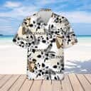 Guinness Beer Hawaiian Shirt Hibiscus Flower Pattern Gift For Beach Trip