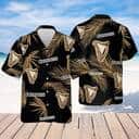Guinness Hawaiian Shirt Palm Leaves Pattern Beach Lovers Gift Guinness Hawaiian Shirt Palm Leaves Pattern Beach Lovers Gift