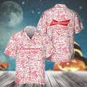 Happy Halloween Doodle Art Budweiser Hawaiian Shirt Beer Lovers Gift Happy Halloween Doodle Art Budweiser Hawaiian Shirt Beer Lovers Gift