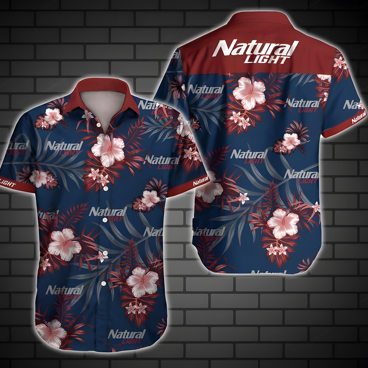 Natural Light Hawaiian Shirt Beach Gift For Friend Natural Light Hawaiian Shirt Beach Gift For Friend