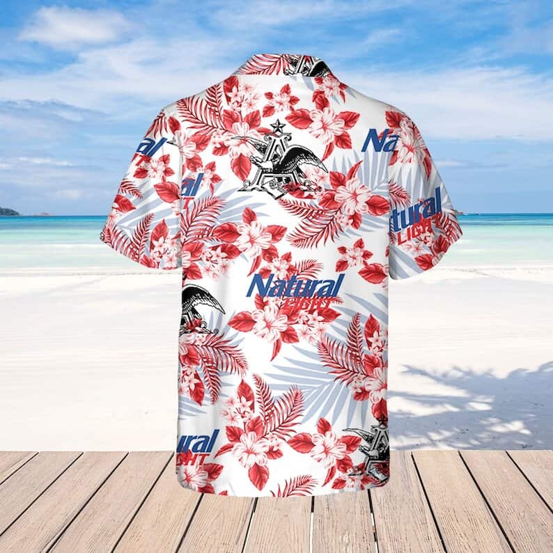 Natural Light Hawaiian Shirt Flowers Pattern Summer Gift For Beach Lovers Natural Light Hawaiian Shirt Flowers Pattern Summer Gift For Beach Lovers