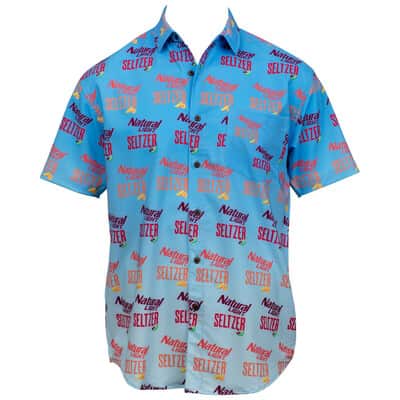Natural Light Seltzer Hawaiian Shirt Natural Light Seltzer Hawaiian Shirt
