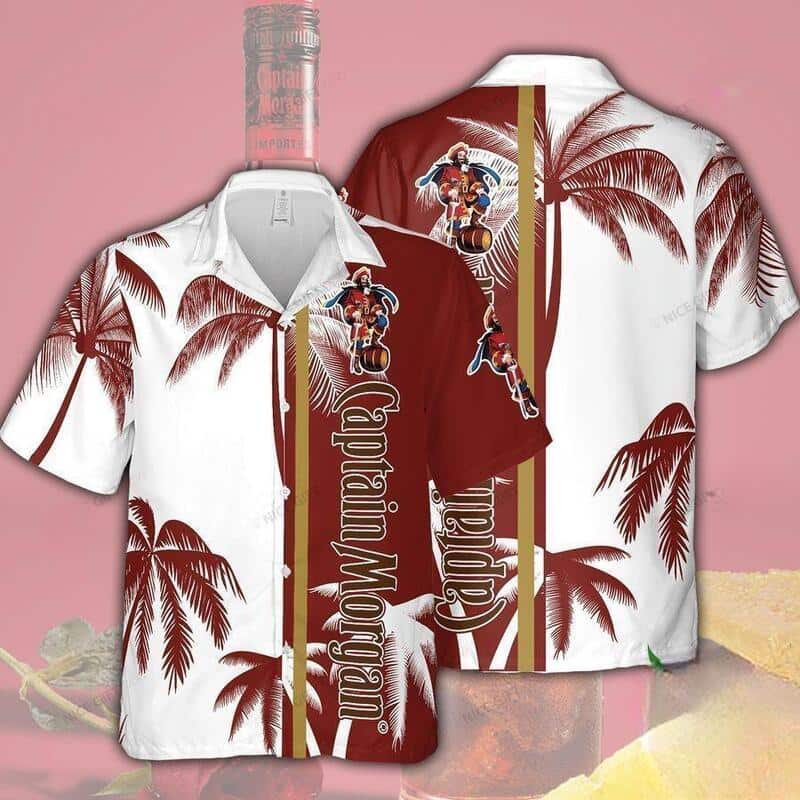 Captain Morgan Hawaiian Shirt Rum Gift For Beach Trip Captain Morgan Hawaiian Shirt Rum Gift For Beach Trip
