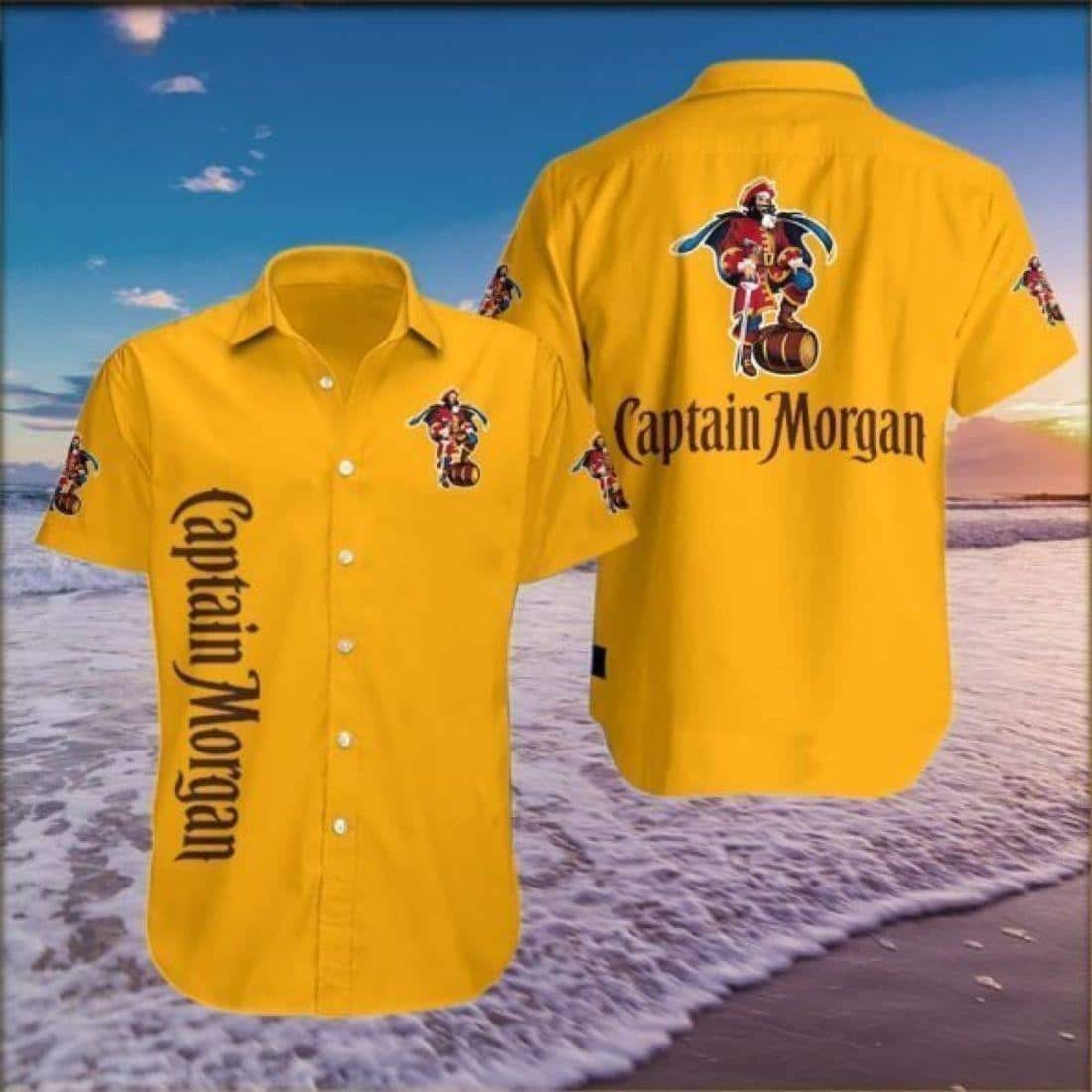 Captain Morgan Hawaiian Shirt Gift For Beach Lovers Captain Morgan Hawaiian Shirt Gift For Beach Lovers