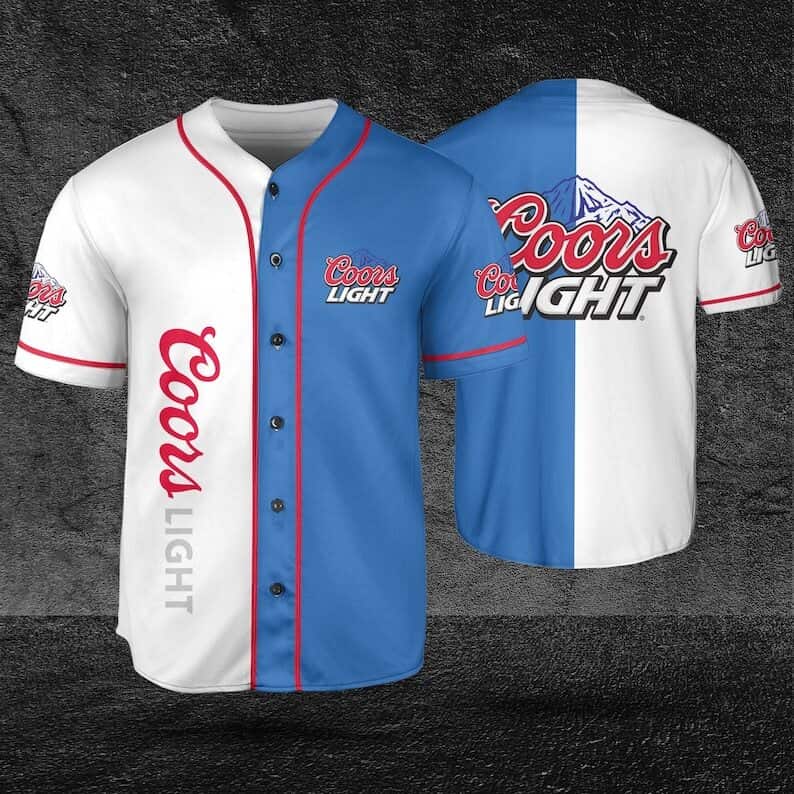 Basic Coors Light Baseball Jersey Sport Gift For Beer Lovers Basic Coors Light Baseball Jersey Sport Gift For Beer Lovers