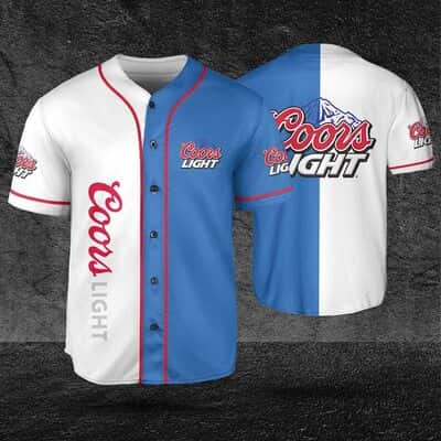 Basic Coors Light Baseball Jersey Sport Gift For Beer Lovers
