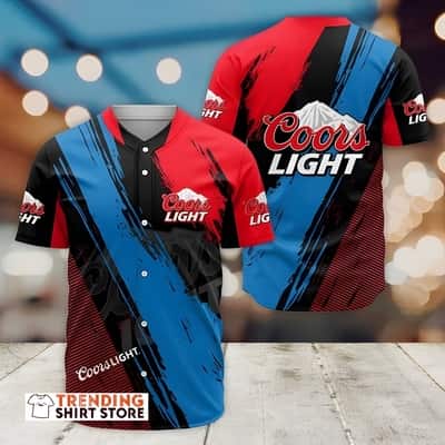 Coors Light Baseball Jersey Beer Gift For Baseball Fans Coors Light Baseball Jersey Beer Gift For Baseball Fans