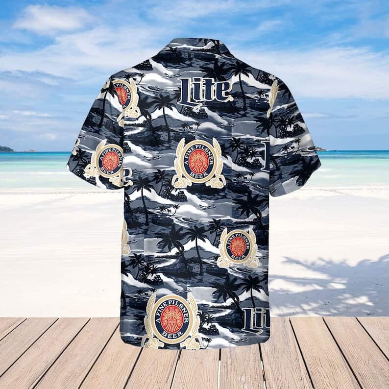 Miller Lite Beer Hawaiian Shirt Beach Gift For Friend Miller Lite Beer Hawaiian Shirt Beach Gift For Friend