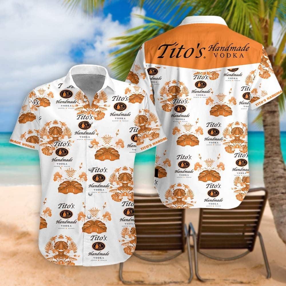 Tito's Handmade Vodka Hawaiian Shirt Beach Gift For Friend Tito's Handmade Vodka Hawaiian Shirt Beach Gift For Friend