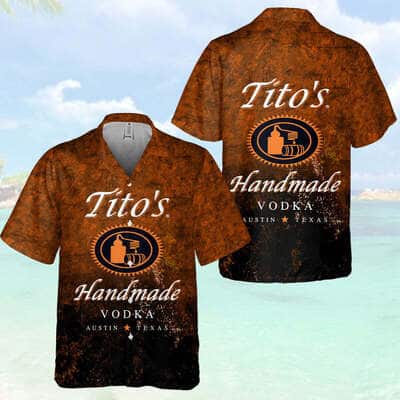 Tito's Handmade Vodka Hawaiian Shirt Gift For Beach Trip Tito's Handmade Vodka Hawaiian Shirt Gift For Beach Trip