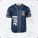 Midnight Miller Lite Baseball Jersey A Fine Pilsner Beer