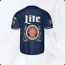 Midnight Miller Lite Baseball Jersey A Fine Pilsner Beer
