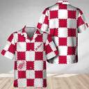 Trendy Gingham Dr Pepper Hawaiian Shirt Beer Lovers Gift Trendy Gingham Dr Pepper Hawaiian Shirt Beer Lovers Gift