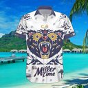 Miller Lite Beer Hawaiian Shirt Father's Day Gift For Beach Lovers Miller Lite Beer Hawaiian Shirt Father's Day Gift For Beach Lovers