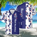 Pabst Blue Ribbon Hawaiian Shirt Beach Gift For Friend Pabst Blue Ribbon Hawaiian Shirt Beach Gift For Friend