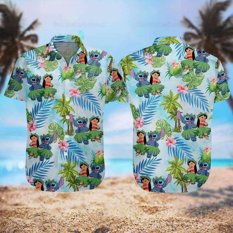 Funny Lilo And Stitch Hawaiian Shirt Summer Gift For Disney Lovers Funny Lilo And Stitch Hawaiian Shirt Summer Gift For Disney Lovers