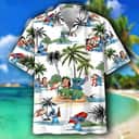 Stitch And Lilo Surfing Hawaiian Shirt Disney Gift For Beach Lovers Stitch And Lilo Surfing Hawaiian Shirt Disney Gift For Beach Lovers