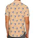 Tropical Flower Pattern And Disney Stitch Hawaiian Shirt