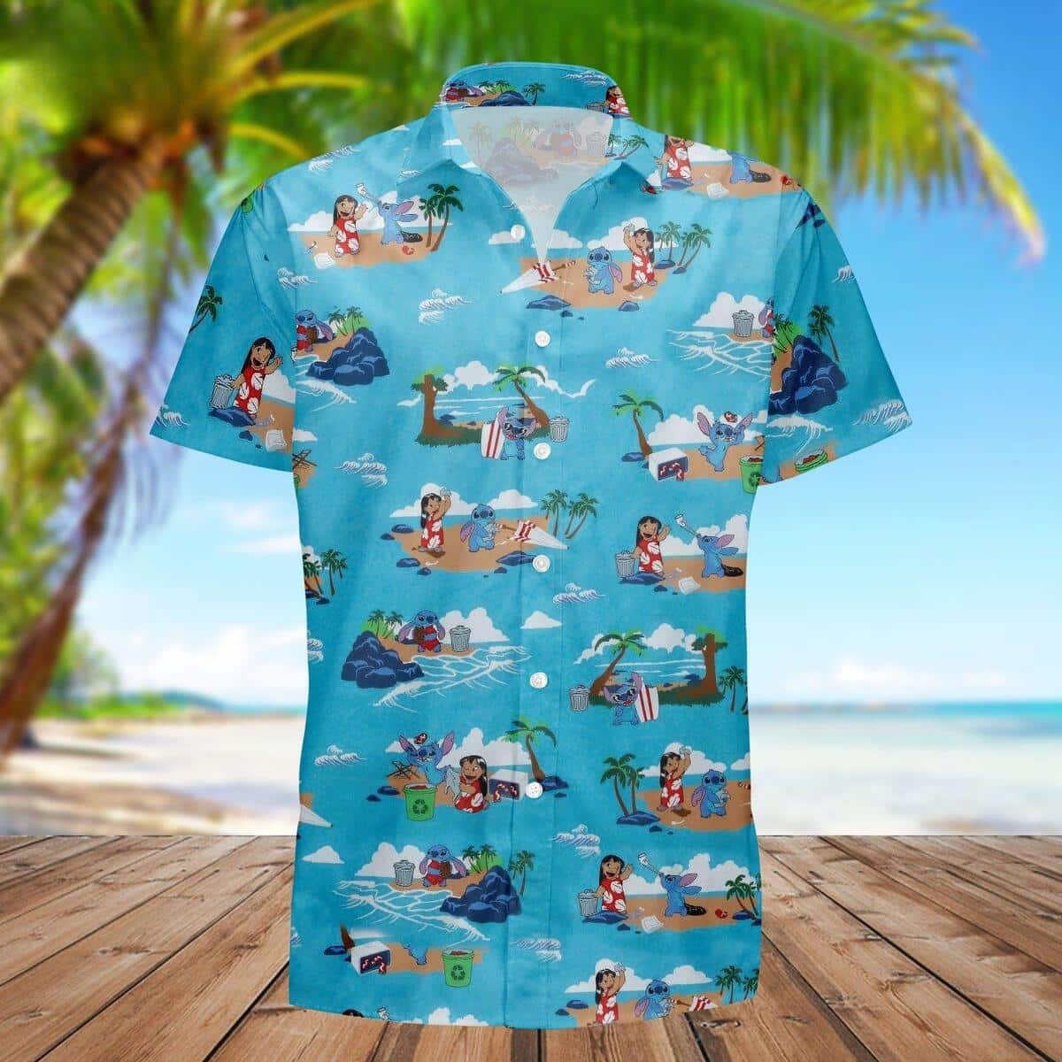 Lilo And Stitch Hawaiian Shirt Disney Birthday Gift For Adults Lilo And Stitch Hawaiian Shirt Disney Birthday Gift For Adults