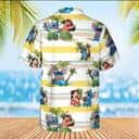 Disney Lilo And Stitch Hawaiian Shirt Island Pattern Summer Beach Gift