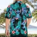 Disney Stitch Hawaiian Shirt Tropical Flower Pattern Beach Lovers Gift Disney Stitch Hawaiian Shirt Tropical Flower Pattern Beach Lovers Gift