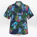 Stitch Disney Hawaiian Shirt Palm Leaves Pattern Beach Lovers Gift Stitch Disney Hawaiian Shirt Palm Leaves Pattern Beach Lovers Gift