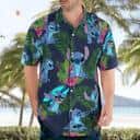 Stitch Disney Hawaiian Shirt Palm Leaves Pattern Beach Lovers Gift Stitch Disney Hawaiian Shirt Palm Leaves Pattern Beach Lovers Gift